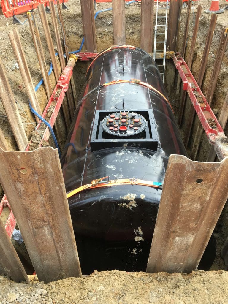 undergroung fuel tank